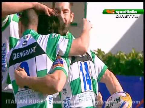 Ludovico Nitoglia try in Benetton Treviso - Munster