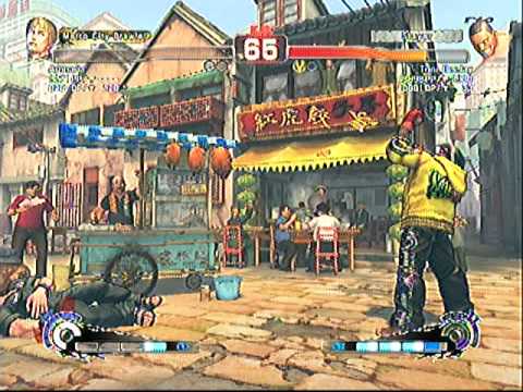 SSF4 AE   Arnnaria Cody vs Trini DeeJayDeeJay