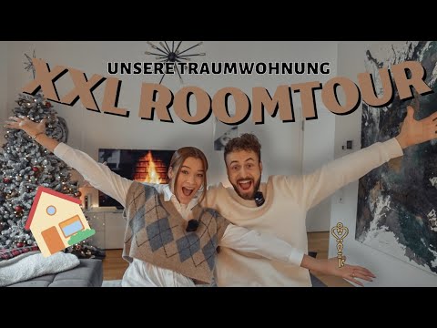 XXL ROOM TOUR OF OUR DREAM APARTMENT!!! 😍 | stineundmarc