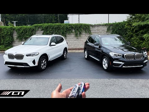 2022 BMW X3 LCI VS 2021 BMW X3 Comparison! What are the changes?