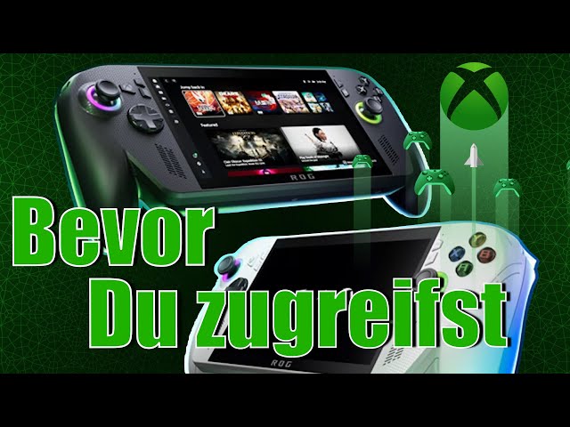 Vídeo relacionado con ASUS ROG Xbox Ally X - Consola Portátil Gaming 7" Full HD 120Hz (AMD Ryzen AI Z2 Extreme, 24GB RAM, 1TB SSD, Batería 80Wh, Windows 11, Consigue 3 meses gratis de Game Pass Premium) - Color Negro