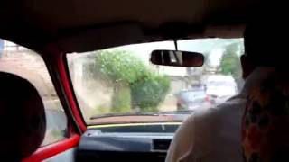 Kathmandu Taxi Ride In The Rain