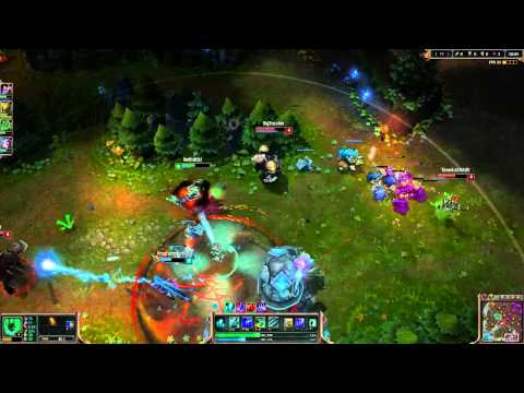 League of Legends 12/28/13 - Thresh/Jinx vs Caitlyn/Volibear/Nasus