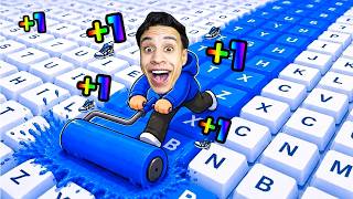 لوّنت عالم الكيبورد في روبلوكس! 😱 لوّنت عالم الكيبورد في روبلوكس! 😱