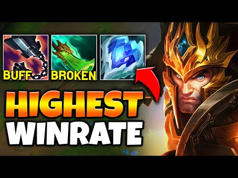 This Jarvan build has been destroying every elo in League of Legends... (56% Win Rate)