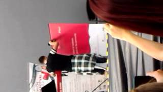 Taylor Henderson singing The Horses