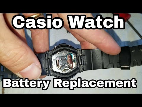 Casio Baby G Shock Watch Battery Replacement