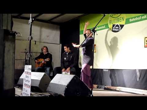 Flamencogruppe "La Rondena" /2 - 146. Montagsdemo gegen Stuttgart 21 - 29.10.2012