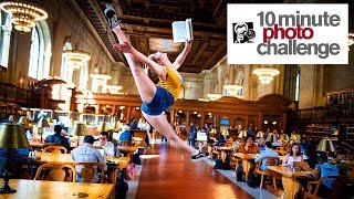 10 Minute Photo Challenge BUSTED in NY Public Library