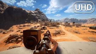 Satisfying Sniping: Battlefield 1 'Hear the Desert' Mission | 4K 60FPS No Commentary