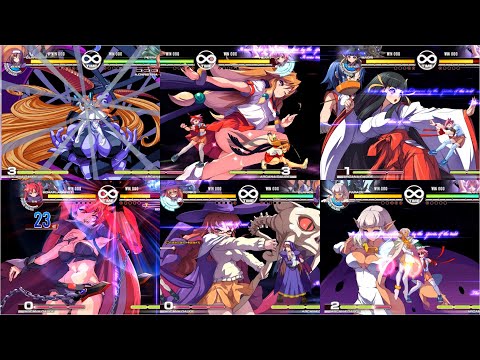 Arcana Heart 3 [PS3] All Super Moves, Critical Hearts and Arcana Blaze Moves
