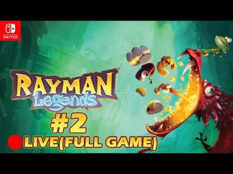 Rayman Legends Definitive Edition🔴LIVE (FULL GAMEPLAY) Part 2 | Nintendo Switch