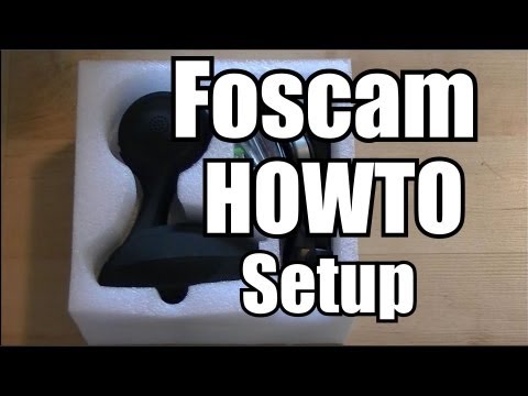 Foscam Slim FI8916W - HOWTO Setup and UnBoxing