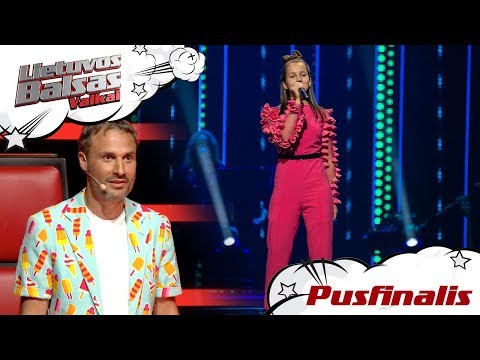 Barbora Žižytė - Anywhere | Pusfinalis | Lietuvos Balsas. Vaikai S2