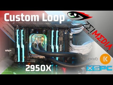 Liquid cooling AMD 2950X Threadripper