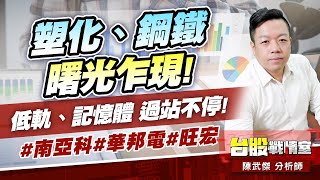 塑化、鋼鐵 曙光乍現!低軌、記憶體 過站不停!#南亞科#華邦電#旺宏｜小武哥投資事務所｜陳武傑 (圖)