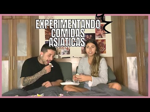PROVANDO COMIDAS ASIÁTICAS