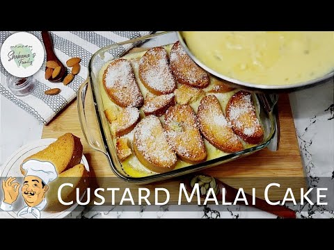 Sif 2 Cup Doodh Se Banaye Ye Custard Malai Cake | By Shabana