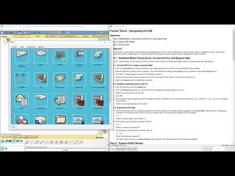 PKT 2.1.4.6 - Navigating the IOS