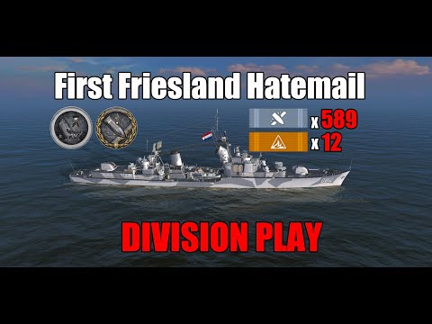 I'm addicted to the DAKKA DAKKA - T7 Friesland - World of Warships Legends (Xbox Series X 1080p)