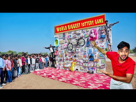 WORLD’S BIGGEST REAL LIFE LOTTERY