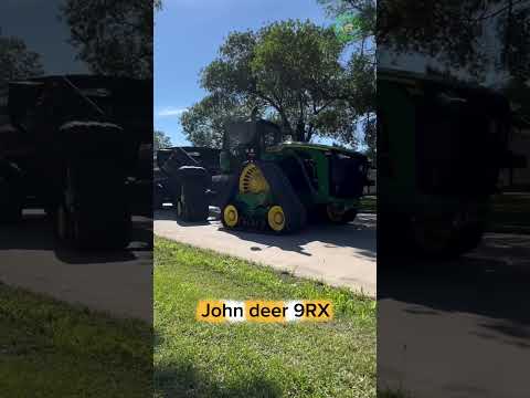 🚜 John Deere 9XR in Action – Power, Precision & Performance! 🌾💪 #JohnDeere #JohnDeere9XR