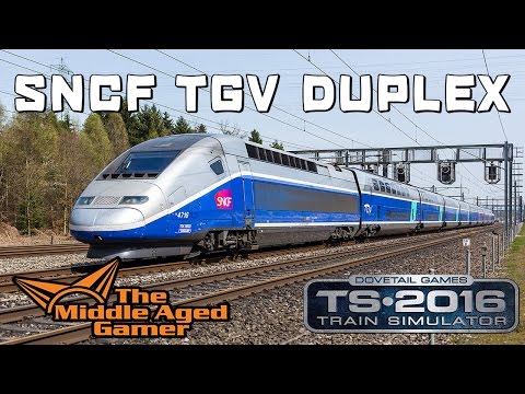SNCF TGV Duplex - Avignon to Marseille - Train Simulator 2016