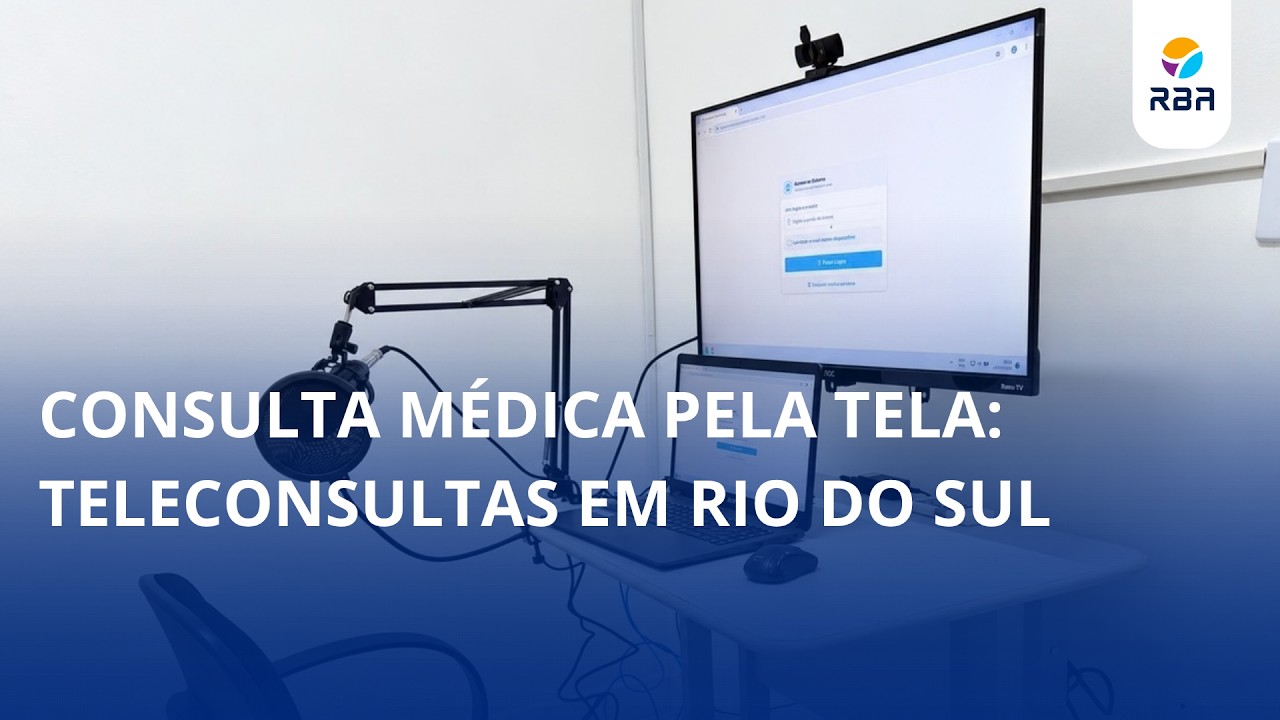 Consulta médica pela tela: teleconsultas em Rio do Sul