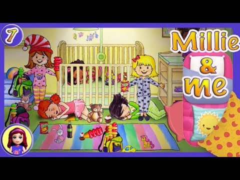 My Playhome Millie & Me Sleepover Ep 7 App Gameplay Silly Play Kids Story