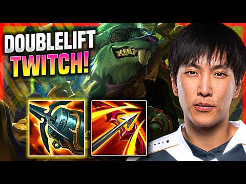 DOUBLELIFT IS LEGENDARY WITH TWITCH! - Doublelift Plays Twitch ADC vs Jhin! | Challenger TV