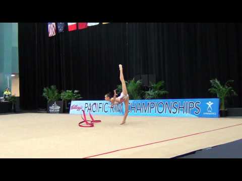 Xiaolan Xu - Ribbon Finals - 2012 Kellogg's Pacific Rim Championships