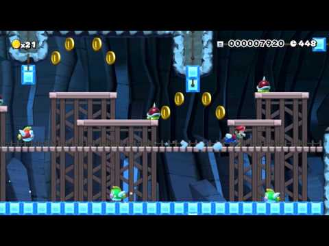 Super Mario Maker - 3-2 riverside grotto [simen]
