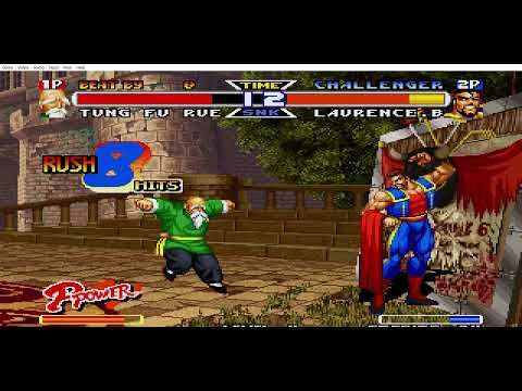 Real Bout Fatal Fury Special  combos de Mestre Tung Fu Rue EX