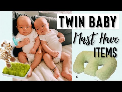 My TWIN Baby MUST HAVE Items!