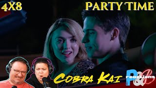 Cobra Kai 4x8 Couples Reaction! Party Time