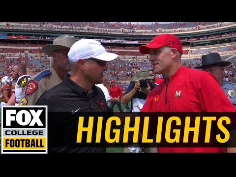 Maryland vs Texas | Highlights | FOX COLLEGE FOOTBALL