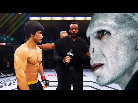 UFC 4 | Bruce Lee vs. Lord Voldemort (EA Sports UFC 4)