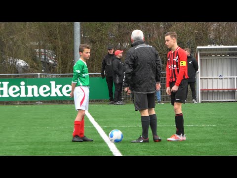 Voor aanvang DOVO JO14-1 - VVIJ JO14-1 (vr)