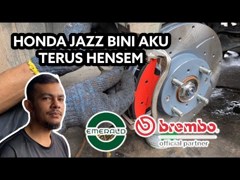 BREMBO BREK PAD & DISC - HONDA JAZZ AUTO HENSEM .