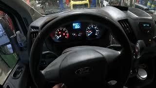 Reset oil Change message Ford