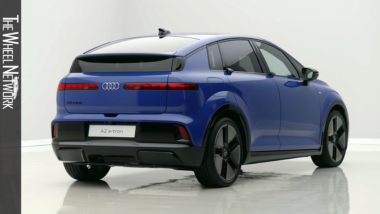 2027 Audi A2 e-tron S Line | Intense Blue | Exterior, Interior [4K]