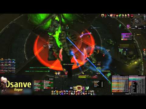 "Rak Gaming" vs Mannoroth mythic Rogue PoV
