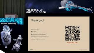 Ballroom B Sunday Mar. 08 - SCaLE 23x
