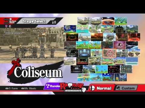 Rampage Wed. SSB4 Wii U 12/10/14 - Fatality vs TeeJay
