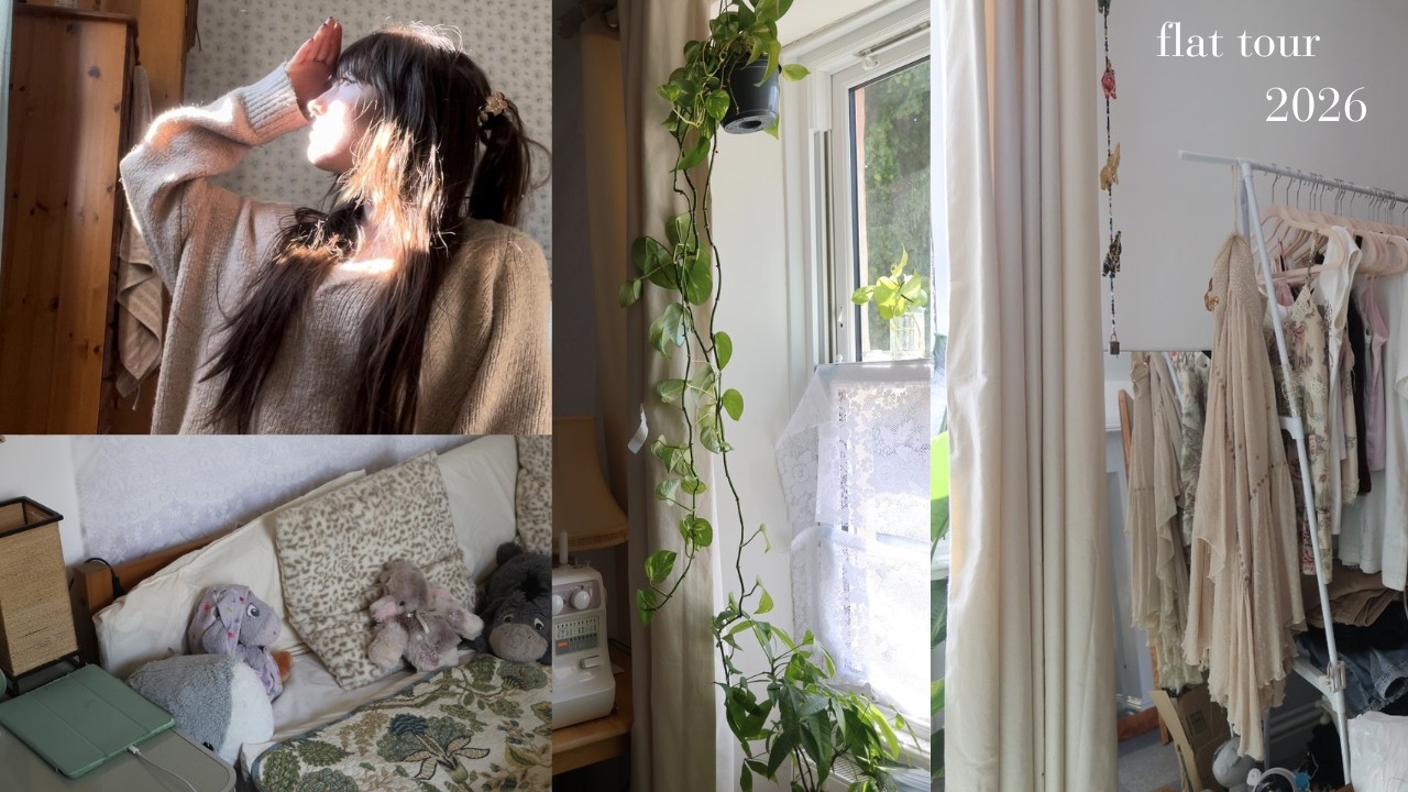 flat tour || living alone at 19