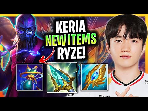 KERIA IS READY TO PLAY RYZE WITH NEW ITEMS! | T1 Keria Plays Ryze Mid vs Taliyah!  Season 2026