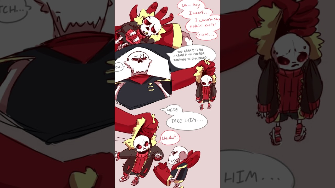 Underfell Sans Gets Dealt With Comic Dub