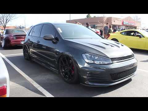 Bagged New 2018 VW MK7 Golf GTI on 19in wheels!! (Rotiform KPS 19x8.5) // Wheel Fitment Guide