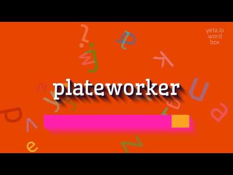 WIE SPRICHT MAN PLATEWORKER AUS?  #Plattenarbeiter (HOW TO PRONOUNCE PLATEWORKER? #pl