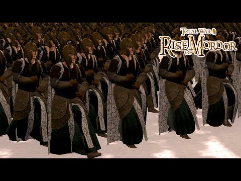 Rise Of Mordor -  Rivendell Elves Attack Dol Amroth Region - LOTR  Cinematic Battle